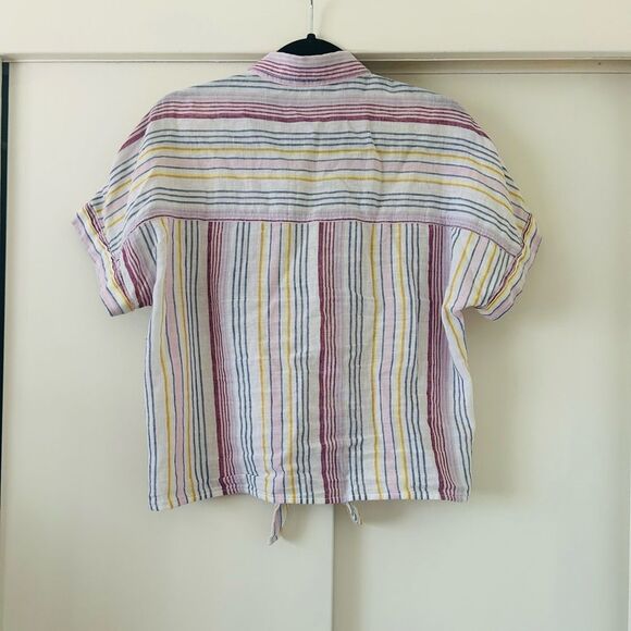 BeachLunchLounge Striped Button Down Shirt - Picture 2 of 8